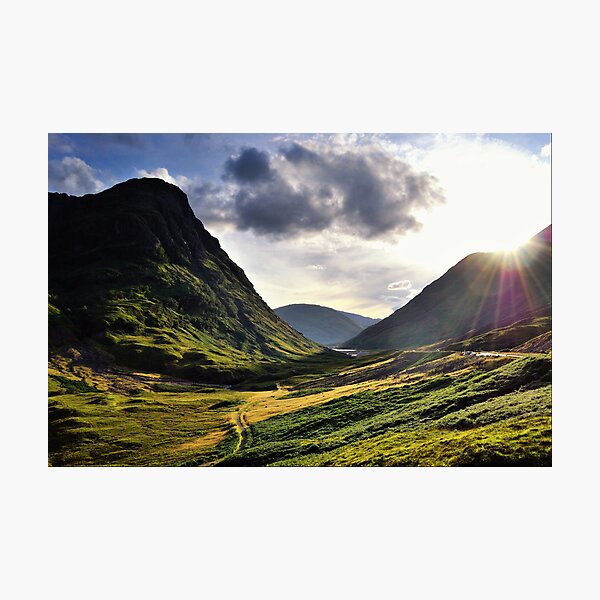 Item preview, Sundown in Glencoe designed and sold by Andrew Ness - www.nessphotography.com.