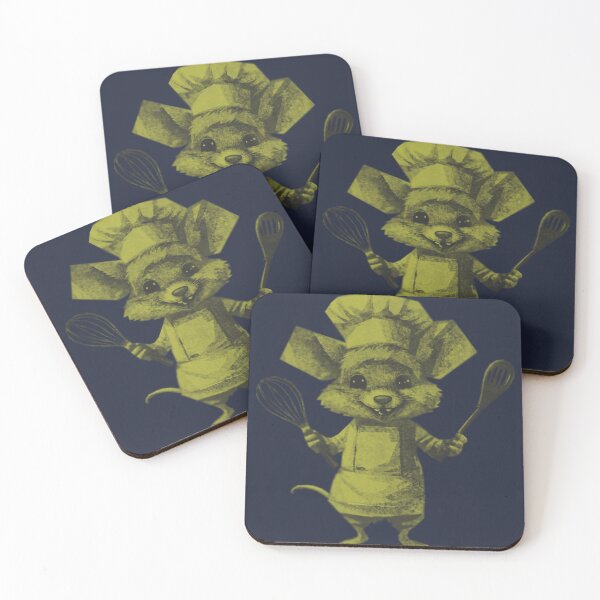 Item preview, Cute Mouse Chef Cartoon designed and sold by kinpirks.