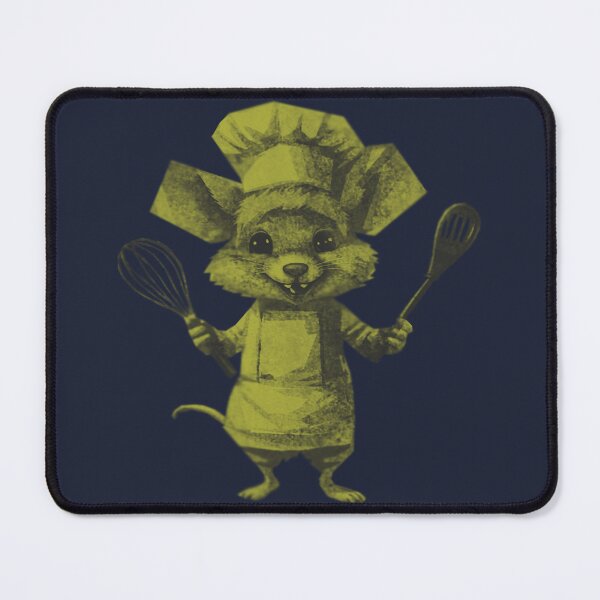 Item preview, Cute Mouse Chef Cartoon designed and sold by kinpirks.