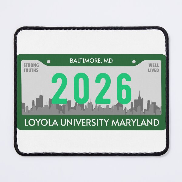 Item preview, Loyola Maryland 2026 License Plate designed and sold by abenner26.