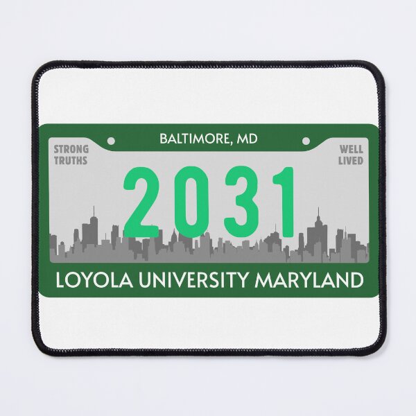 Item preview, Loyola Maryland 2031 License Plate designed and sold by abenner26.