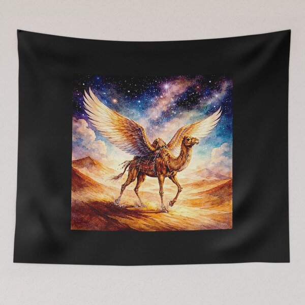 Item preview, The Flying Camel of the Infinite Desert designed and sold by Helios Be. Lavsh.