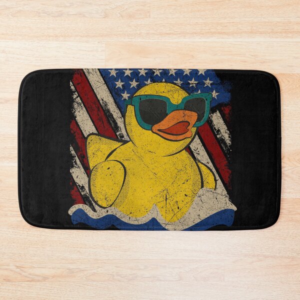 Item preview, Vintage USA Flag Patriotic Yellow Rubber Duck designed and sold by MintaApparel.