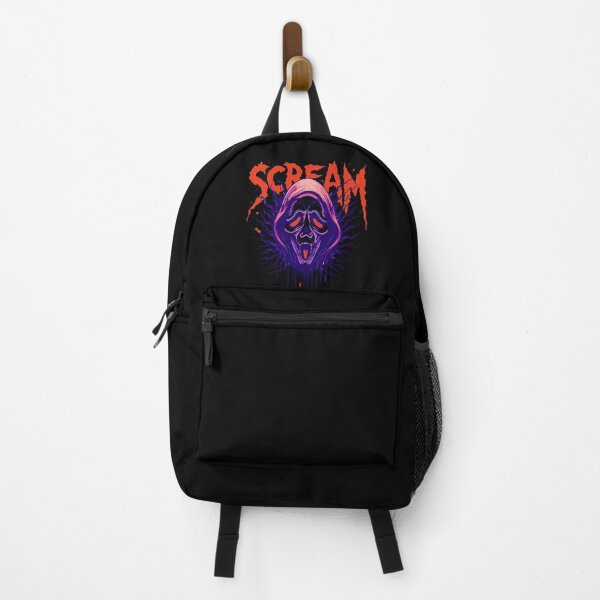 Item preview, Neon Horror Scream Mask – Dark Street Art Skull Illustration designed and sold by THE-DAILY-DRIPS.