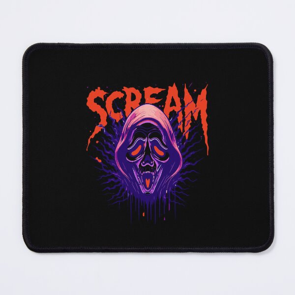 Item preview, Neon Horror Scream Mask – Dark Street Art Skull Illustration designed and sold by THE-DAILY-DRIPS.