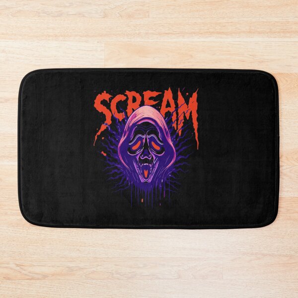 Item preview, Neon Horror Scream Mask – Dark Street Art Skull Illustration designed and sold by THE-DAILY-DRIPS.