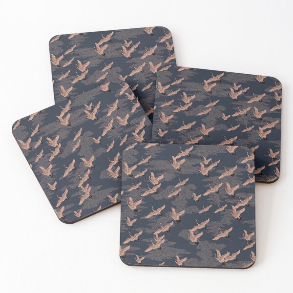 Item preview, Oriental Aesthetics V03 - Golden Cranes in Stormy Skies designed and sold by Lidra Zehcnas.