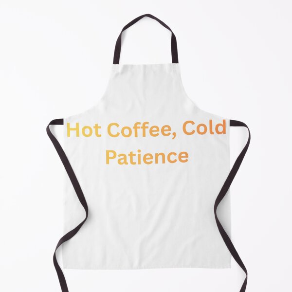 Item preview, Hot Coffee Cold Patience Funny Mom Shirt designed and sold by CozyMomDesigns.