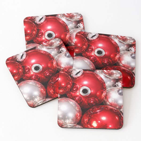Item preview, Ornaments Red and Silver  designed and sold by ArtfulSteve66.