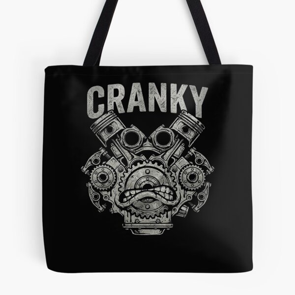Item preview, Cranky Engine Mechanic Humor designed and sold by FreshVibe Prints.