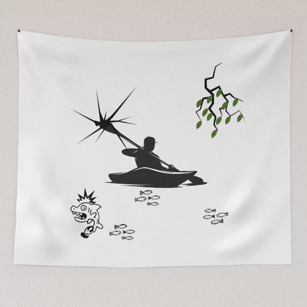 Item preview, Kayak Fishing Adventure designed and sold by WebRocker98.