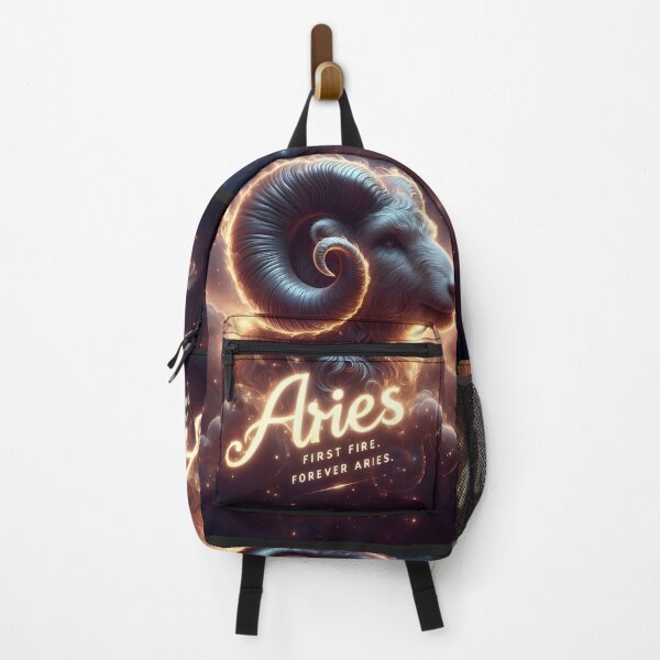 Item preview, Aries First Fire Forever Aries Ram Art designed and sold by Zodiac Celestial Art.