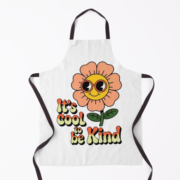 Item preview, It's Cool to Be Kind - Retro Flower Character with Sunglasses Vintage T-Shirt Design designed and sold by Pro AguiZoul Art.