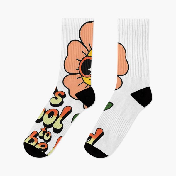 Item preview, It's Cool to Be Kind - Retro Flower Character with Sunglasses Vintage T-Shirt Design designed and sold by Pro AguiZoul Art.