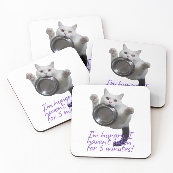 Item preview, Hungry funny cat designed and sold by No socks.