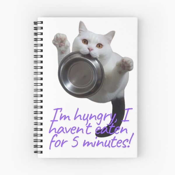 Item preview, Hungry funny cat designed and sold by No socks.