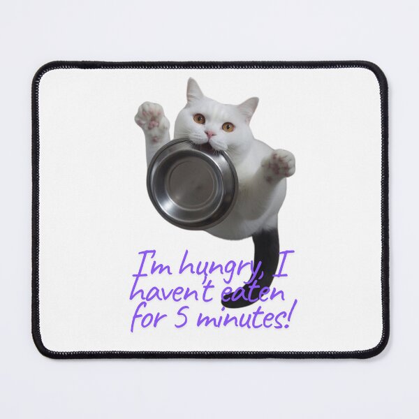 Item preview, Hungry funny cat designed and sold by No socks.