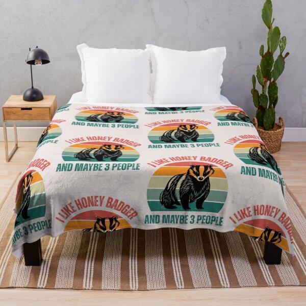 Item preview, I Like Honey Badger And Maybe 3 People Funny designed and sold by erozzz.