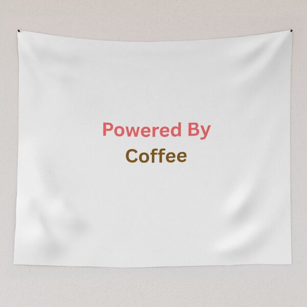 Item preview, Powered by Coffee Funny Mom Life Shirt designed and sold by CozyMomDesigns.
