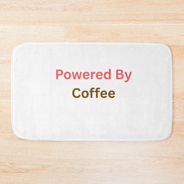 Item preview, Powered by Coffee Funny Mom Life Shirt designed and sold by CozyMomDesigns.