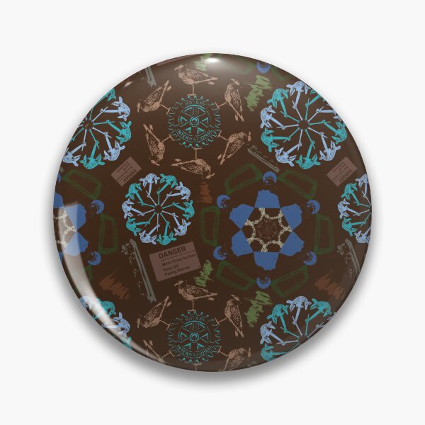 Item preview, Duluth Scatter on Brown designed and sold by Digitalmyth's Designs.
