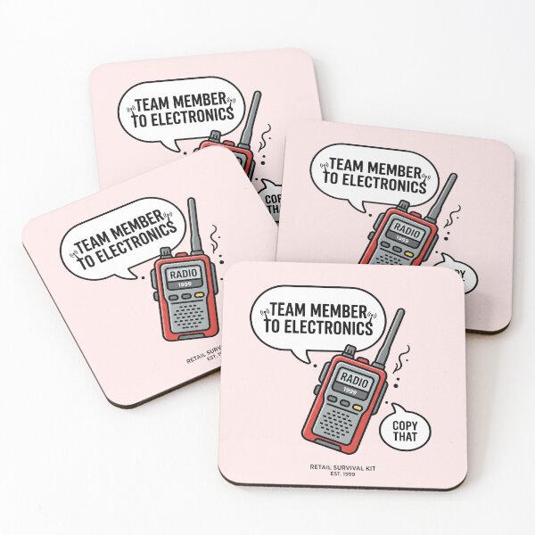 Item preview, Target Team Member - Team Member to Electronics Walkie Talkie Design designed and sold by WowDezign.