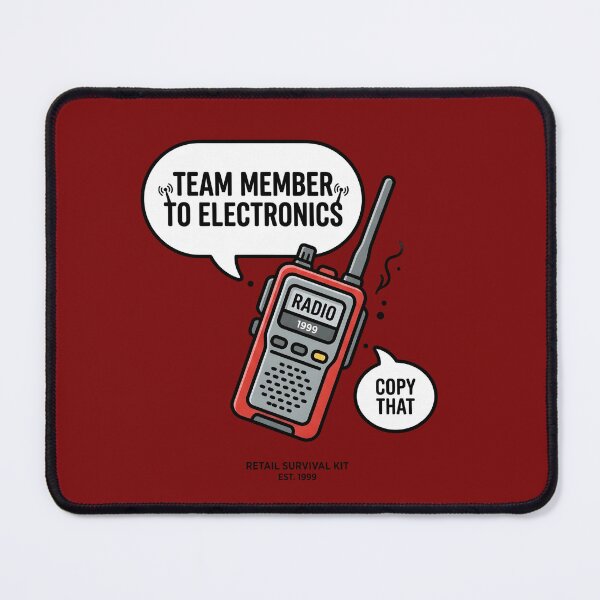 Item preview, Target Team Member - Team Member to Electronics Walkie Talkie Design designed and sold by WowDezign.