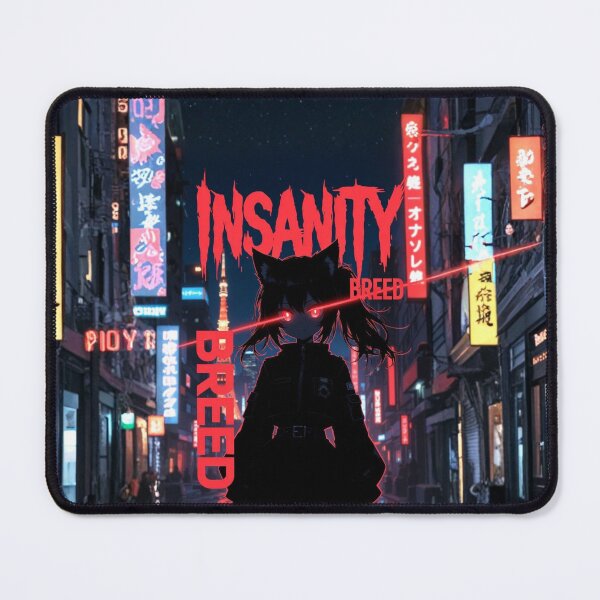 Item preview, INSANITYBREED - Cyber Night Raid: The Crimson Eyes (AI Art) designed and sold by INSANITYBREED.