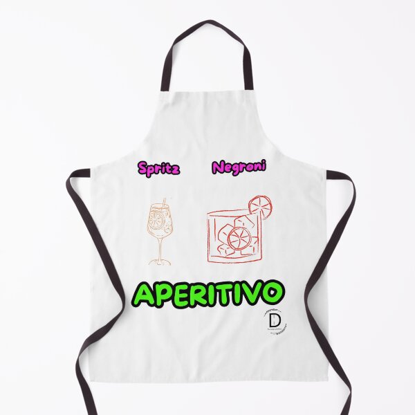 Item preview, The Italian Dilemma - Spritz or Negroni Aperitivo Neon Pop designed and sold by TheItaliandilemma.