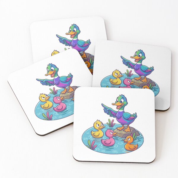 Item preview, Duck family designed and sold by PP&RAINBOW SHOP.