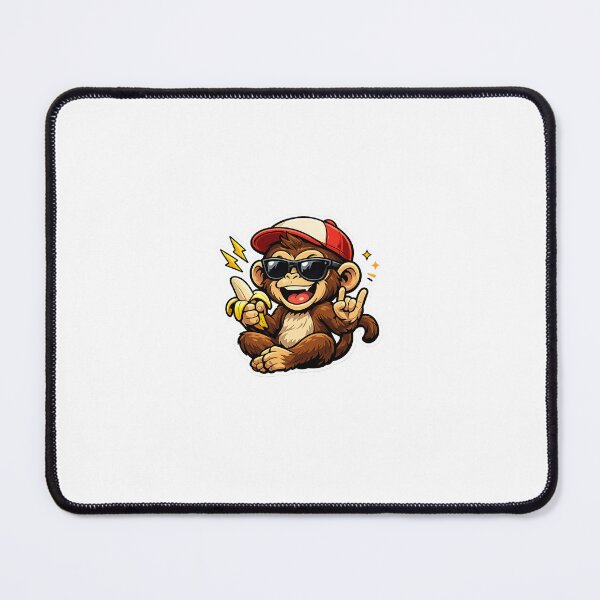 Item preview, Cool Monkey With Sunglasses Sticker designed and sold by Designvexo.