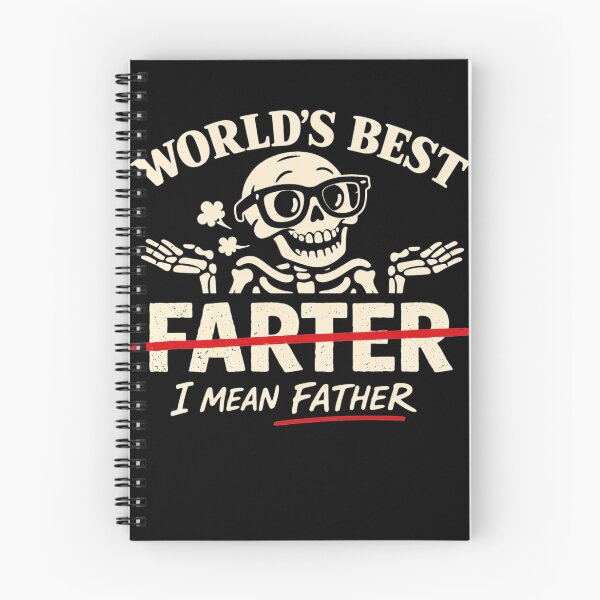 Item preview, World's Best Farter I Mean Father Skeleton Father's Day designed and sold by clothesy7.