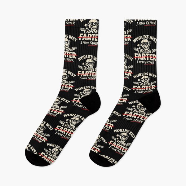 Item preview, World's Best Farter I Mean Father Skeleton Father's Day designed and sold by clothesy7.