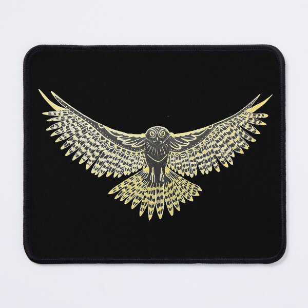 Item preview, Golden Owl in Flight designed and sold by TheArtyOne11.
