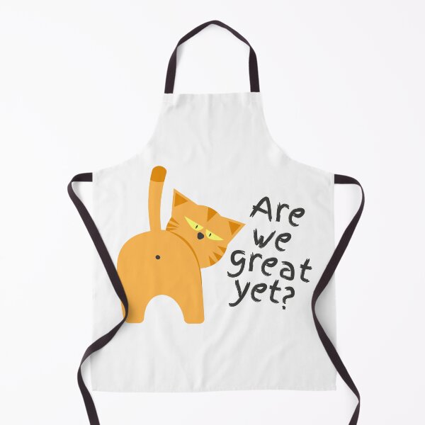 Item preview, Anti Trump Sarcastic Funny Cat Are We Great Yet Quote designed and sold by Artycom.