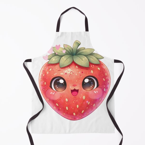 Item preview, Kawaii Strawberry Cute Food Character. designed and sold by Lylysun.