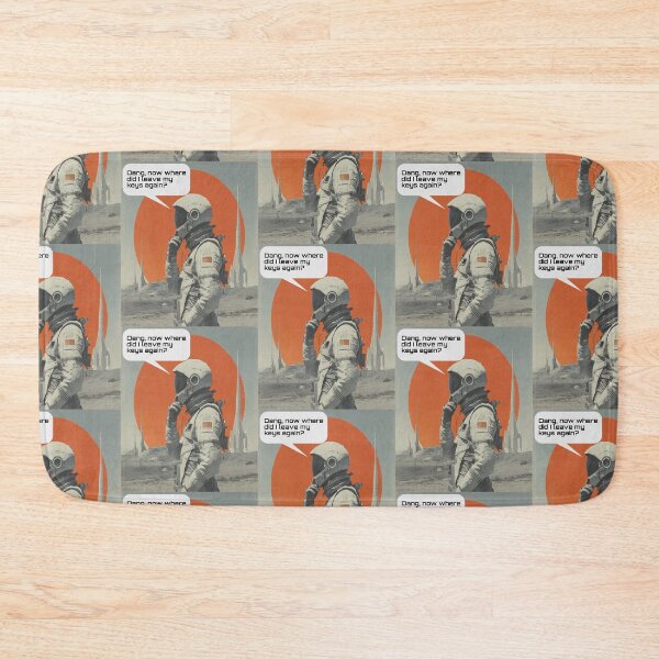 Item preview, Retro Space Oops: Astronaut Locked Out on Mars designed and sold by Ignorant-Artist.
