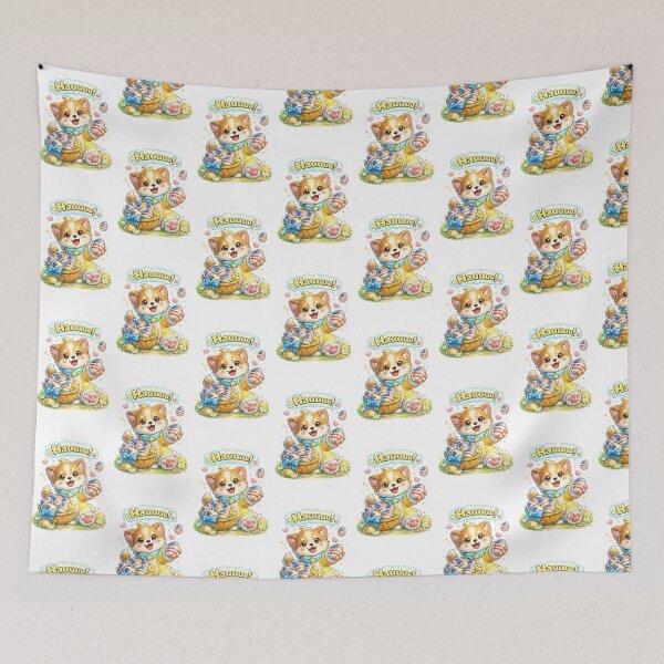 Item preview, Cute Easter Puppy  designed and sold by GrafixxxFlow.