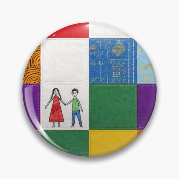 Item preview, A colorful patchwork quilt designed and sold by Ratatosk-AI.