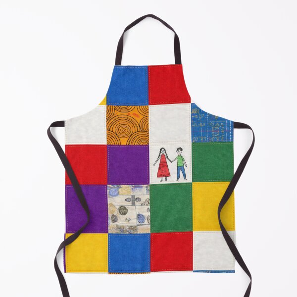 Item preview, A colorful patchwork quilt designed and sold by Ratatosk-AI.