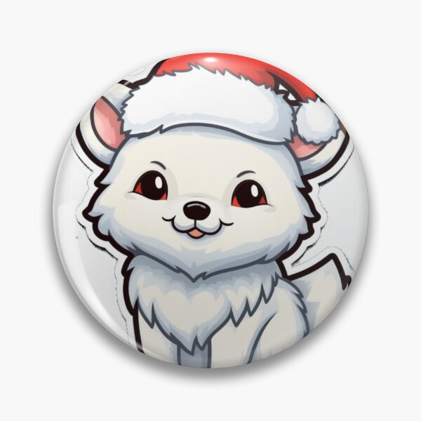 Item preview, Christmas Fox Sticker designed and sold by Solace Sparkles.