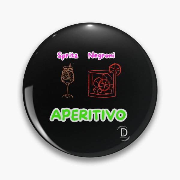 Item preview, El dilema italiano: Spritz o Negroni Aperitivo Neon Pop designed and sold by TheItaliandilemma.