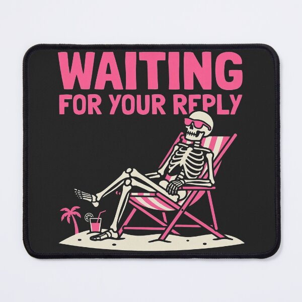 Item preview, Waiting For Your Reply Skeleton Beach designed and sold by KeremYurtseven.