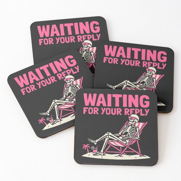 Item preview, Waiting For Your Reply Skeleton Beach designed and sold by KeremYurtseven.