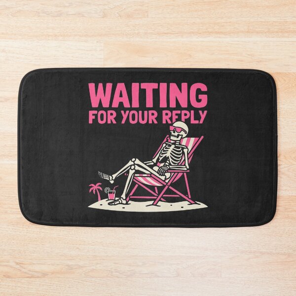 Item preview, Waiting For Your Reply Skeleton Beach designed and sold by KeremYurtseven.