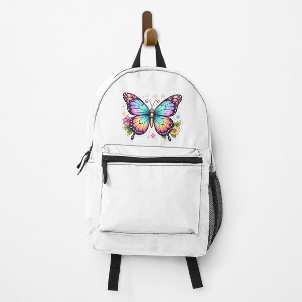 Item preview, Colorful Beautiful Butterfly Sticker designed and sold by Designvexo.