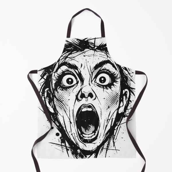 Item preview, A joyful laughing face illustrated with energetic sketch lines and halftone shading. The dynamic expression creates a lively and playful graphic designed and sold by Dejbar.