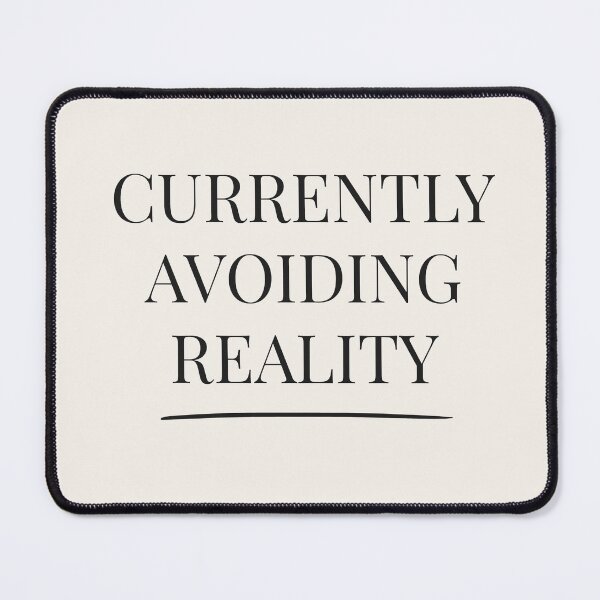 Item preview, Currently Avoiding Reality - Booktok x Romance Reader Aesthetic designed and sold by Inkbound Co.