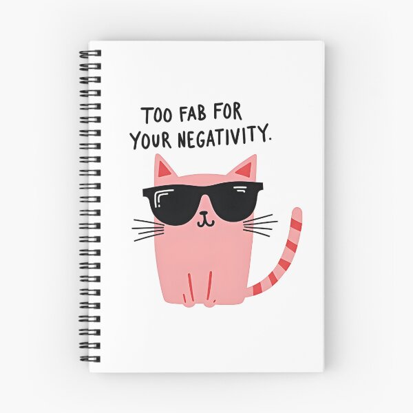 Item preview, Too fab for negativity designed and sold by Creative Line Prints.