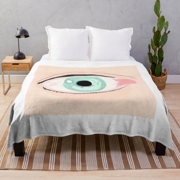 Item preview, Mint Green Eye Study Digital Art Illustration designed and sold by Najomiartstudio.